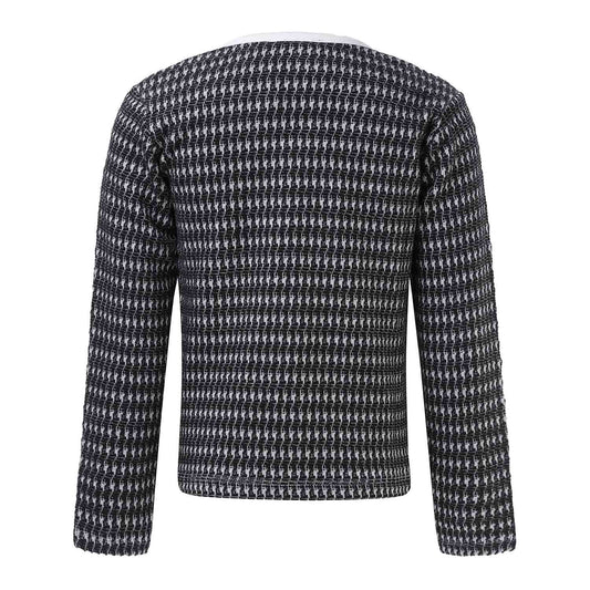 Black and White Lonsleeve Top